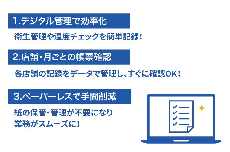 実施記録と確認