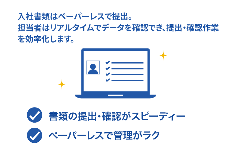 入社書類の提出